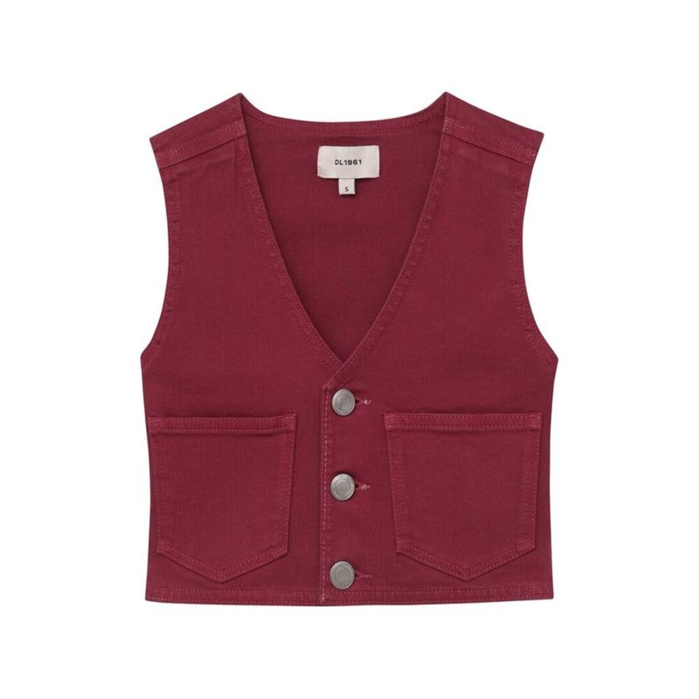 Dl1961 Girls  Zizi Vest Top, Red